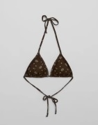 BECKSÖNDERGAARD - Ruskea - Bloom Paisley Bel Bikini Top