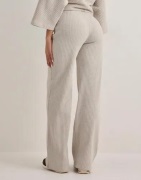 Gina Tricot - Beige - Rib trousers