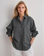 Pieces - Ruskea - Pcsilla Ls Check Shirt Wvn D2D