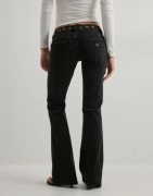 Abrand Jeans - Musta - 00 Kick Brie Eyelet Tall