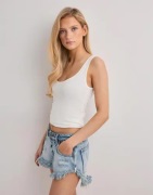 One Teaspoon - Sininen - Dukes Low Waist Denim Short