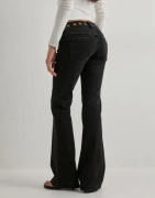 Abrand Jeans - Musta - 00 Kick Brie Eyelet Tall