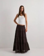Neo Noir - Ruskea - Felicia S Voile Skirt