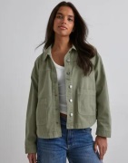 Vero Moda - Vihreä - Vmjamie Ls Denim Shacket Mix Ga Noo