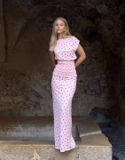 Nelly - Kuviollinen - Cute Sheer Maxi Skirt