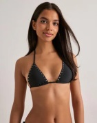 Nelly - Musta - Stud Bikini Triangle