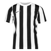 Nike Pelipaita Dri-FIT Striped Division IV - Valkoinen/Musta Lapset