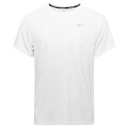 Nike Juoksu-t-paita Dri-FIT UV Miller - Valkoinen/Hopea