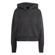 adidas Huppari Z.N.E. Full Zip - Musta Nainen