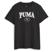 PUMA T-paita Squad - Musta/Valkoinen Lapset