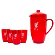 Liverpool Jug & Beaker Setti - Punainen