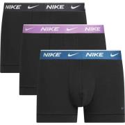 Nike Bokserit 3-pack - Musta/Pinkki/Sininen