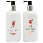 Liverpool Handwash & Moisturiser Set - Valkoinen/Punainen
