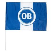 Odense Boldklub Mini Lippu 35x50cm - Sininen/Valkoinen