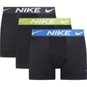 Nike Bokserit 3-pack - Musta/Sininen/Vihreä/Harmaa