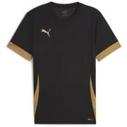 PUMA Treenipaita teamGOAL - Musta/Kulta Lapset