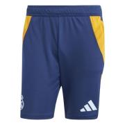 Real Madrid Treenishortsit Tiro 24 - Navy/Crew Orange/Sininen