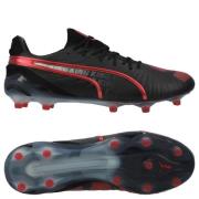 PUMA King Ultimate FG/AG - Musta/Rosso Corsa LIMITED EDITION