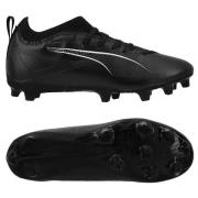 PUMA Ultra 5 Match FG/AG Eclipse - Musta/Valkoinen Lapset