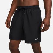 Nike Juoksushortsit Dri-FIT Unlined 7'' - Musta/Valkoinen