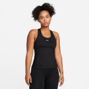 Nike Swoosh Women's Medium-Support BLACK/BLACK/WHITE